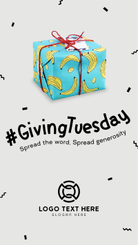 Quirky Giving Tuesday Instagram Story