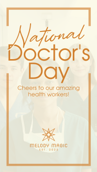 Celebrate National Doctors Day Instagram Reel Image Preview
