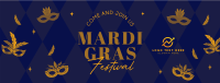 Mardi Gras Festival Facebook Cover