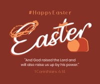 Easter Resurrection Facebook Post