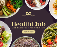 Healthy Club Facebook Post