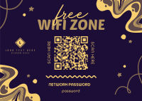 Wifi Zone Postcard example 4