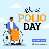 Fight Against Polio Linkedin Post