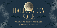 Spooky Sale Halloween Twitter Post