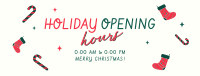 Quirky Holiday Opening Facebook Cover