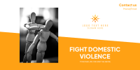 Fight Domestic Violence Twitter Post