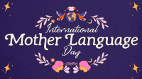 Rustic International Mother Language Day Animation