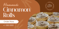 Homemade Cinnamon Rolls Twitter Post