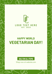 Vegetarian Day Poster