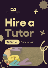 Junior Private Tutor Flyer