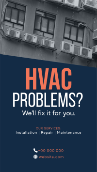 Serving You Excellent HVAC Service TikTok Video Design