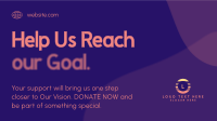 Minimalist Donation Drive Animation