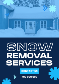 Snowy Snow Removal Flyer