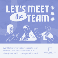 Meet Team Employee Instagram Post