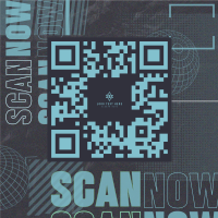 Modern Brutalist QR Code Image Preview