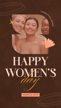 Modern Women's Day Facebook Story