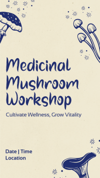 Monoline Mushroom Workshop Facebook Story