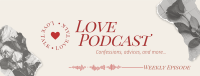 Love Podcast Facebook Cover Design