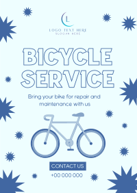 Plan Your Bike Service Poster