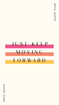 Move Forward Instagram Story