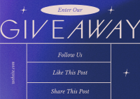 Generic Giveaway Postcard