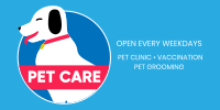 Pet Care Services Twitter Post