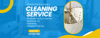 Professional Cleaning Service Facebook Cover Image Preview