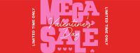 Valentine's Mega Sale Facebook Cover