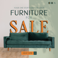 Sofa Furniture Sale Instagram Post Design