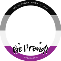 Asexual Pride Flag  Facebook Profile Picture