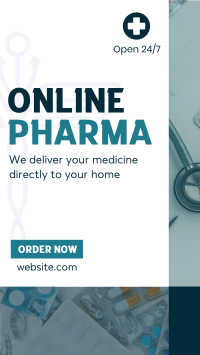 Online Pharma Business Medical TikTok Video