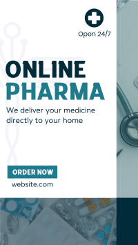 Online Pharma Business Medical Video