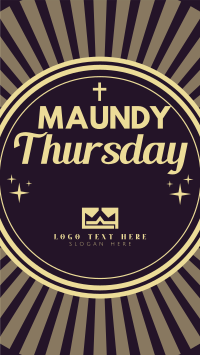 Maundy Thursday Holy Thursday Facebook Story