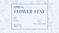 Flower Fest Facebook Event Cover