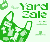 Decluttering Yard Sale Facebook Post