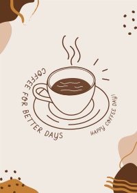 Coffee for Better Days Flyer