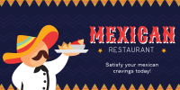 Mexican Specialties Twitter Post Design