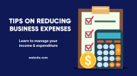 Reduce Expenses Facebook Event Cover