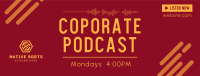 Corporate Podcast Facebook Cover