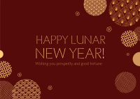 Lunar New Year Postcard