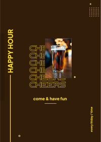 Happy Hour Flyer