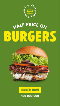 Best Deal Burgers Facebook Story