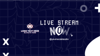 Live Stream Waves YouTube Banner