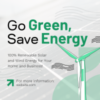 Solar & Wind Energy  Linkedin Post