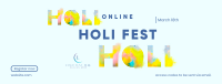 Holi Fest Facebook Cover