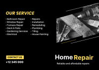 Repair Service Postcard