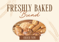 Earthy Bread Bakery Postcard