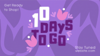Quirky Floral Countdown Sale Animation