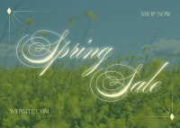 Spring Sale Postcard