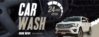 Car Wash Professional Service Facebook Cover Design